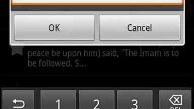 Sahih Al Bukhari screenshot 1
