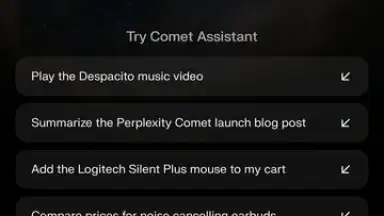 Comet Browser screenshot 17