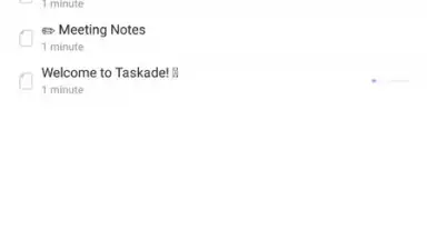 Taskade screenshot 3