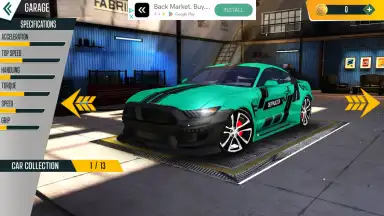 Mega Ramp Car Stunts Game screenshot 3