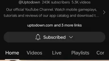 YouTube screenshot 1