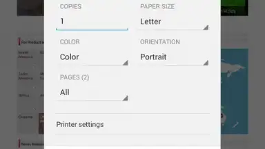 Canon Print Service screenshot 4