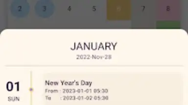 Ceylon Calendar 2015 screenshot 4