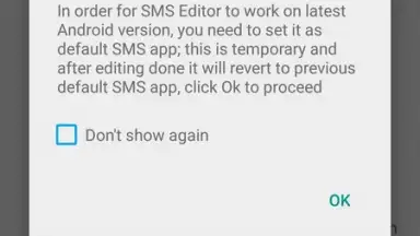 SMS Editor screenshot 3