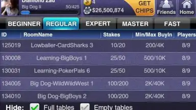 Texas HoldEm Poker Deluxe screenshot 1
