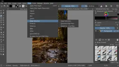 Krita screenshot 3