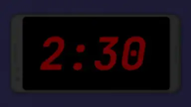 Night Clock (Digital Clock) screenshot 5