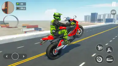 Moto Strike: 3D Extreme Rider screenshot 1