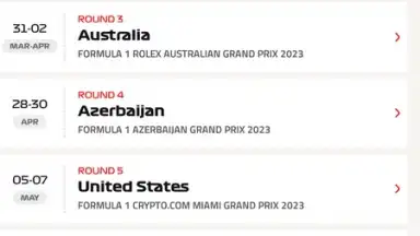 Official F1 ® App screenshot 4