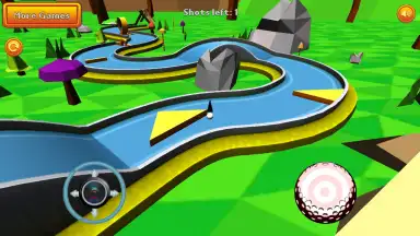Mini Golf: Retro screenshot 1