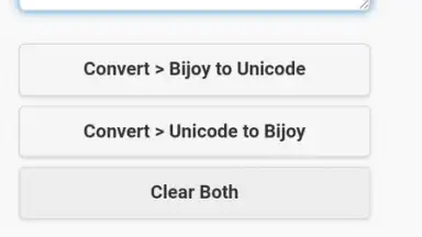 Unicode - Bijoy Converter screenshot 4