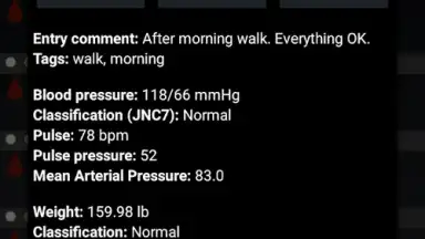 BP Log screenshot 4
