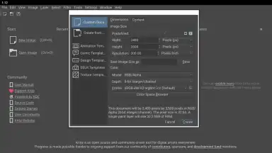 Krita screenshot 7