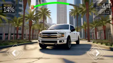 Offroad Prado Parking Car Game screenshot 8
