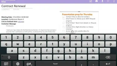 Microsoft OneNote screenshot 11