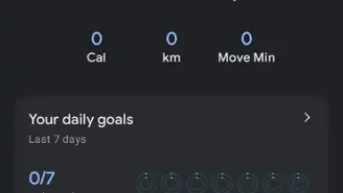 Google Fit screenshot 1