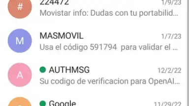 Chomp SMS screenshot 1