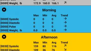 BP Log screenshot 3