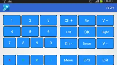 TV remote app screenshot 1