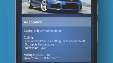 OBDeleven VAG car diagnostics screenshot 9