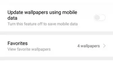 Mi Wallpaper Carousel screenshot 4