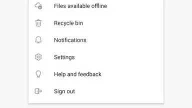 Microsoft OneDrive screenshot 11