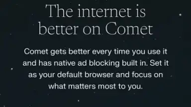 Comet Browser screenshot 16