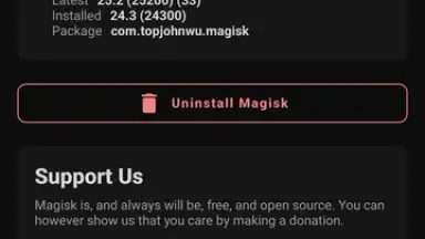 Magisk Manager screenshot 1