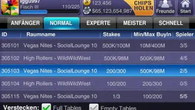 Poker Deluxe DE screenshot 5