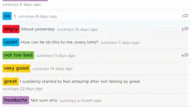 Moodtrack screenshot 9