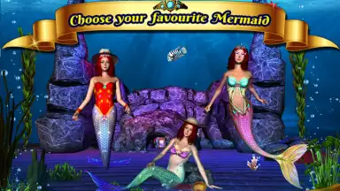 Cute Mermaid Simulator 3D screenshot 5