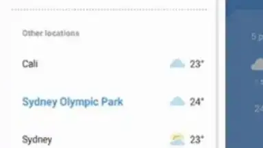 Samsung Weather screenshot 5