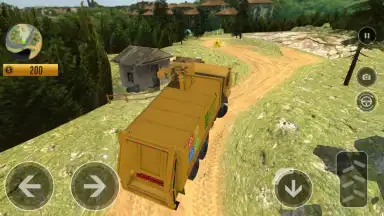 Offroad Truck Simulator - Garbage Truck Game screenshot 15