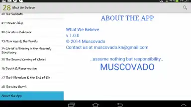 What We Believe screenshot 4