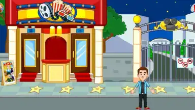 My Town : Cinema Free screenshot 1