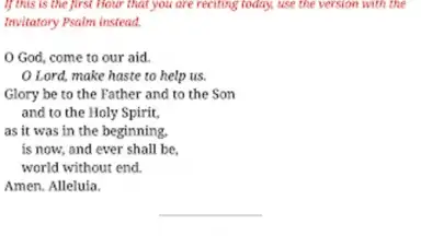 Catholic Calendar from Universalis screenshot 13