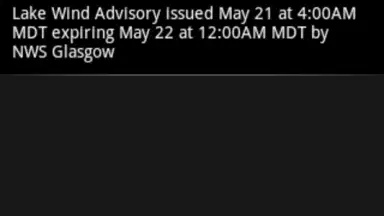 Simple Weather Alert screenshot 2