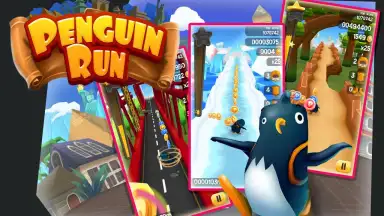 Penguin Run screenshot 2