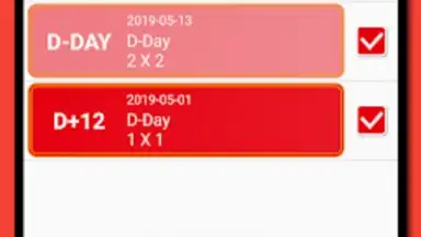 D-Day Counter & Memo Widget screenshot 6