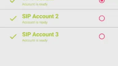 Zoiper screenshot 2