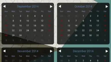 Month Calendar Widget screenshot 9