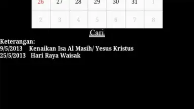 Kalender Nasional screenshot 2