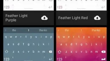 Microsoft SwiftKey Beta screenshot 1
