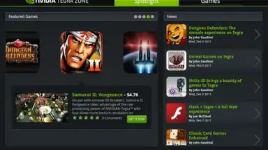 NVIDIA TegraZone screenshot 4