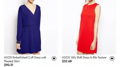 ASOS screenshot 2