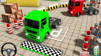 Real Euro Truck Parking Games screenshot 6