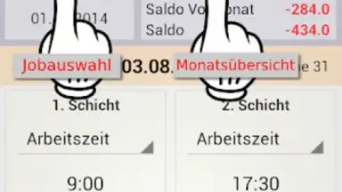 Arbeitszeiterfassung screenshot 6