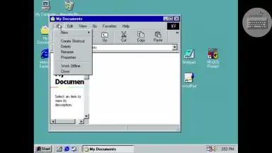 Win 98 Simulator screenshot 2