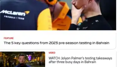Official F1 ® App screenshot 1