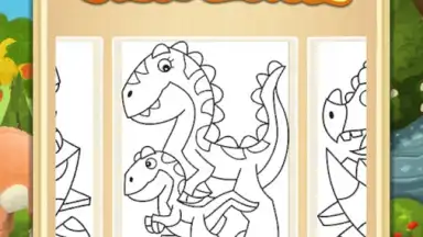 Dino Coloring Game screenshot 4
